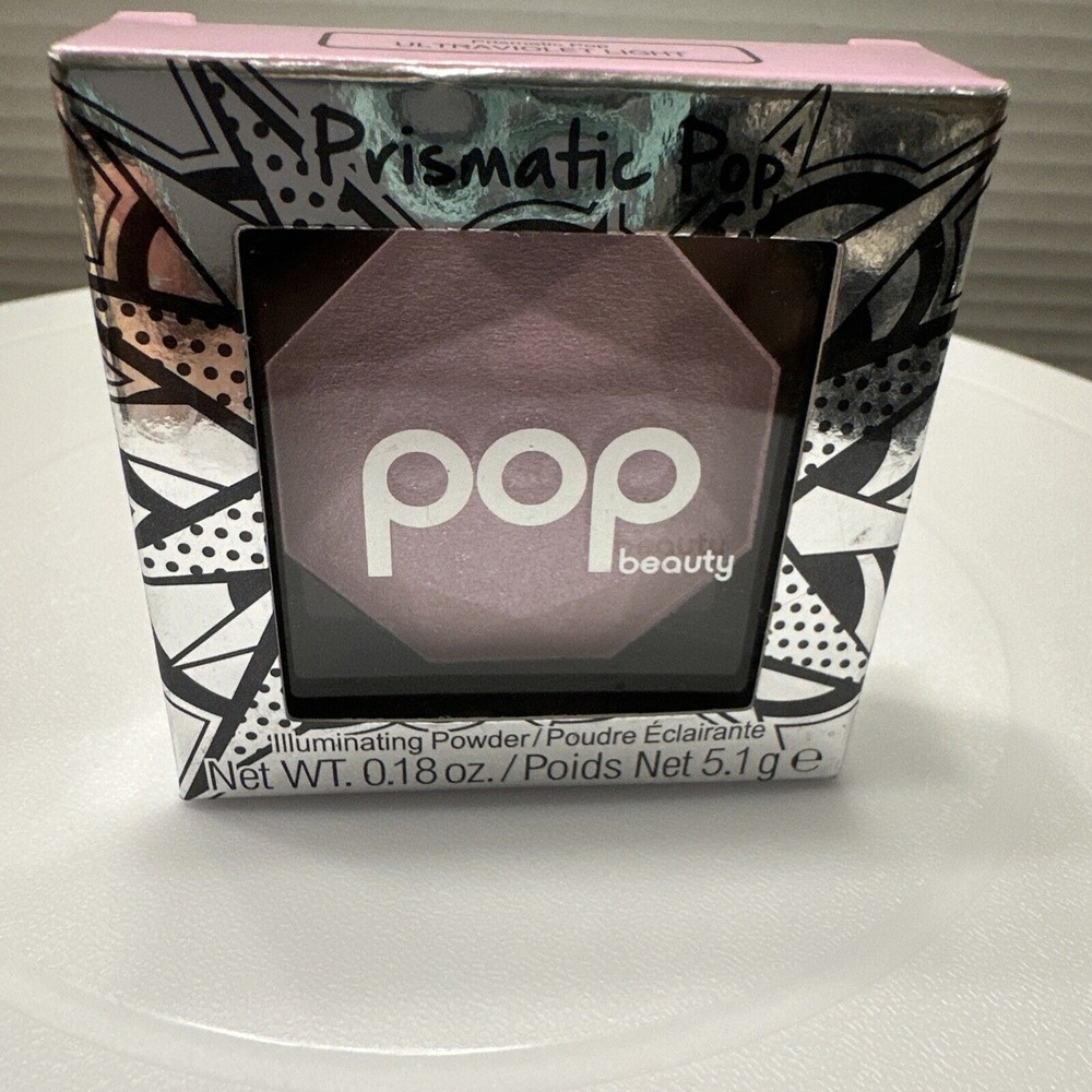 Pop Beauty Prismatic Pop Illuminating Powder Ultraviolet‎ Light 0.18 oz / 5.1g - Picture 1 of 4